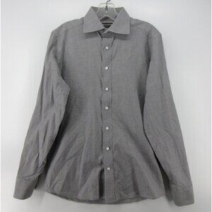 Spier & Mackay Shirt 15 Button Down Slim Fit Handmade Classic Medium